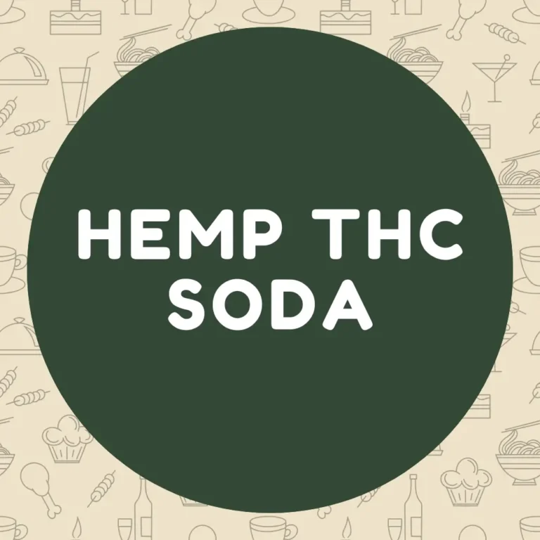 Hemp THC Soda